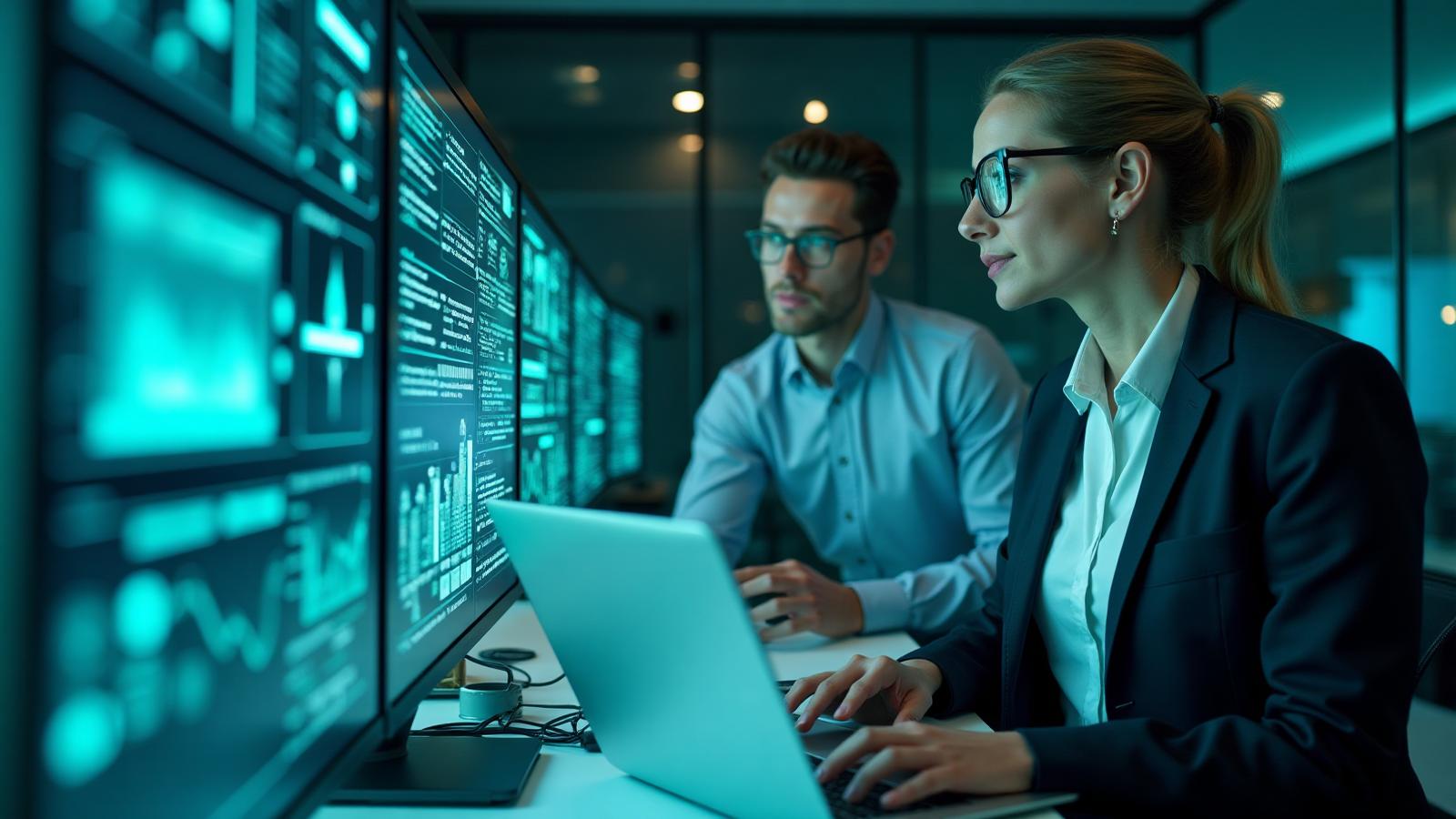 SmartAgents team collaborating on AI automation solutions